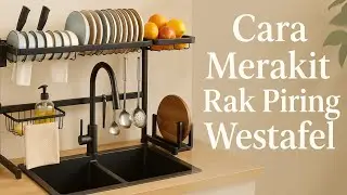 How to Assemble a Sink Dish Rack