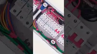 ▶️electrical work MCB box dressing #mcbox #electrician #like #youtube ....