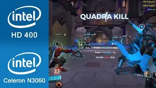 Paladins Gameplay Intel HD 400 + Intel Celeron N3060