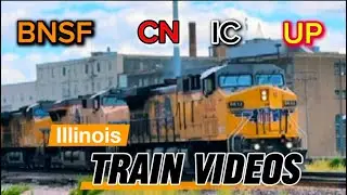 🔥 😎 Cool Railfanning Train Videos From Illinois (4K)