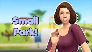 Building a small PARK in The Sims 2!