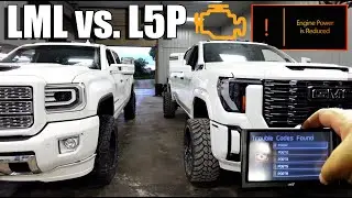 Duramax L5P vs. LML Check Engine Lights 