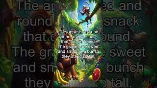 Animal and Fruit Adventure #song #animalsandfruits #educationalmusic #kidslearn  #funandlearning
