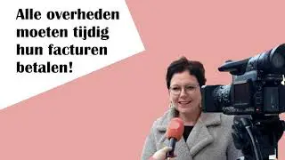 Alle overheden moeten tijdig hun facturen betalen!