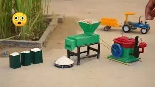 diy tractor mini flour mill machine science project | flour mill machine | keep villa
