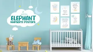 Transform Your Baby Room with Adorable Baby Elephant Nursery Decor & Elephant Nursery Wall Decor!