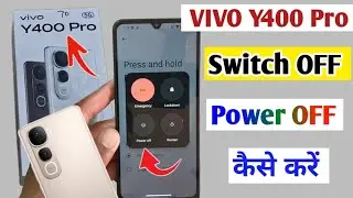 Vivo Y400 Pro 5G Power OFF Kaise Kare/How to power on-off setting vivo y400 pro