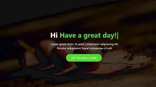Text Typing Animation with HTML CSS and jQuery with  Source Code