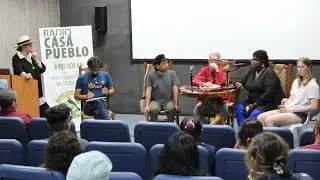 Meleny Thomas en el Encuentro de Premios Goldman en Casa Pueblo