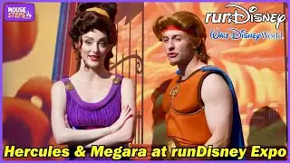 Hercules & Megara Meet & Greet at runDisney Expo - Springtime Surprise 2025 - Walt Disney World