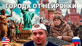 Как видит ГОРОДА МИРА Нейросеть?