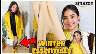 Winter Essential || get fleece Legging || winter hack ??|| amazon Finds under 1000 Rs.