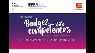 Semaine du badge 2022 - Des stagiaires et des Open Badges 2022   accompagnant et usages