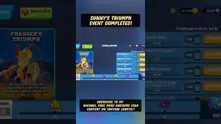 FRAG Pro Shooter - Sunny's Triumph Event Completed #frag #fragvol3 #shorts #trending