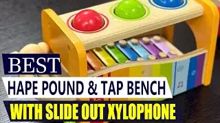 Hape Pound & Tap Bench: Unboxing, Demo & Review! Best Musical Toy for Toddlers?