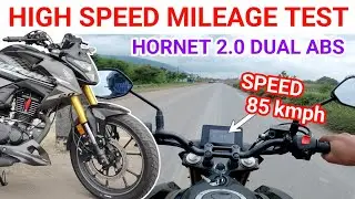 Honda Hornet 2.0 TFT Display Mileage Test 2026 | Honda Hornet 2.0 TFT Display Ride Review | Price ⛽
