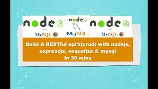 RestfulApi's(crud) with Nodejs, Expressjs, Mysql