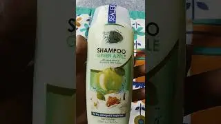 Shampoo Green Apple with natural extract of Almond & Milk Protein.✅✅💪