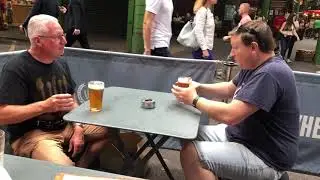 The Unstable Beer Table at Borough Market