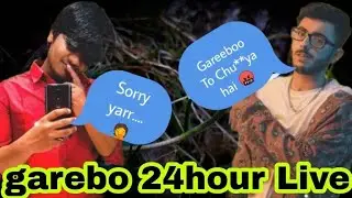 Gareeboo To Chu**ya hai 🤬 || Carry Angry On 24 hours streamers 🤬😡 || #gareeboo #carryminati #carry