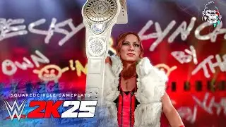 WWE 2K25 Becky Lynch Updated w/ New Song & New GFX Pack | New WWE 2K25 Updates