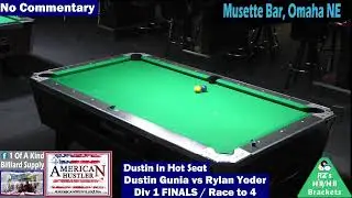 Musette 2025 Fall 8 Ball Singles, Late Rounds