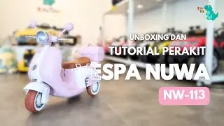 UNBOXING , CARA MERAKIT, DAN REVIEW MOTOR AKI VESPA NUWA NW 113 #NW113 #NUWA #NW-113 #VESPAAKI