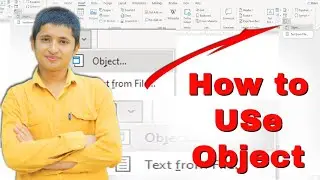 How to Use Object Tool in MS-Word || Best Tricks & Tips!