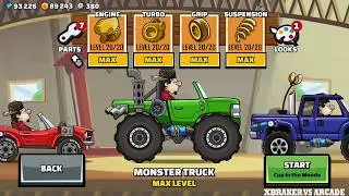 Hill Climb Racing 2 : All Vehicles Unlocked (Bus, Chooper, Formula, Super Diesel) - Android GamePlay