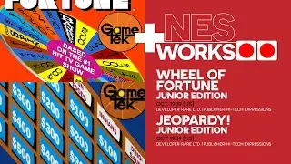 Junior league: Wheel of Fortune: Junior Edition & Jeopardy!: Junior Edition | NES Works 157