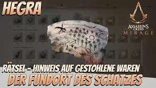 Assassin's Creed Mirage: Der Fundort des Schatzes (Gestohlene Waren / Hegra)