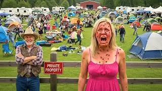HOA Karen Invited 500 People to Camp on My Land &mdash; The Beekeepers Shut It Down