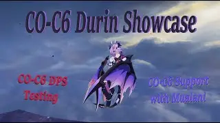 C0-C6 Durin Showcase..🐉 (Melt DPS and Support with Mualani) #durin #genshinimpact #showcase #mualani