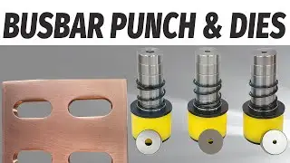 Busbar Punch and Dies Copper Busbar Punching Dies for Round Oval Square Shape