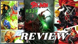 SPAWN issue #334 REVIEW | It's All Out WAR On Spawn!
