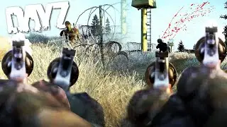 One Magnum Player Vs 4 Man Squad In DayZ!