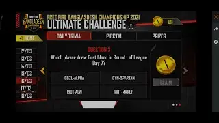 Free Fire Bangladesh Ultimate Challenge Day 6: All Questions & Answers