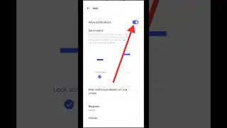 Gmail Notification Not Showing On Home Screen Problem Solve #shorts #youtubeshorts #mobile