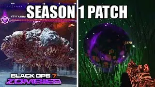 GROßES ZOMBIE UPDATE! SEASON 1 PATCH NOTES BLACK OPS 7 ZOMBIES