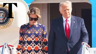 LIVE: Donald Trump boards Air Force One