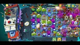 PvZ 2, Penny's Pursuit: Event 76, Level 5 (Week 93), Extra Hot (3 Chilies), 1 Bonus