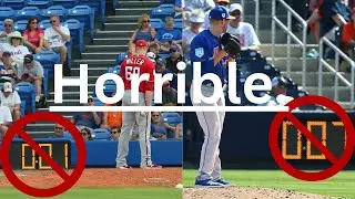 MLB's New Pitch Clock, and Why it's Ruining Baseball