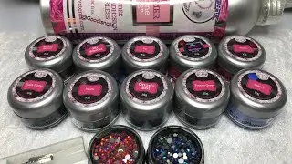 Un boxing and swatching CJP dark side acrylic bundle.