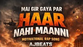 Mai Gir Gaya Par Haar Nahi Maanni | Motivational Rap Song | AJBeats