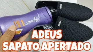 COMO LACEAR / ALARGAR SAPATO EM MINUTOS 👢 👠SAPATOS MACIOS QUE NÃO MACHUCAM 🥾SAPATOS CONFORTÁVEIS !!!
