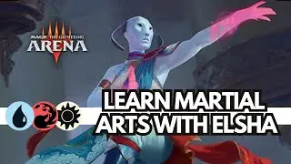 Elsha, Threefold Master Historic Brawl | hyaaaaaa! | Magic The Gathering: Arena