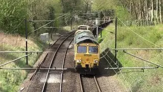 66559 6Y70 06:40 Barking to Whitemoor Yard L.D.C Gbrf @ Stansted Mountfitchet 01/05/16