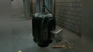 Servicing 45KW industrial 3Ph AC motor