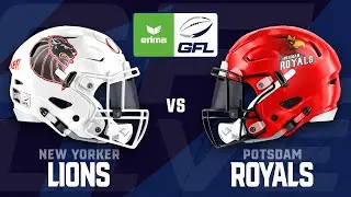 ERIMA GFL 2022: New Yorker Lions - Potsdam Royals
