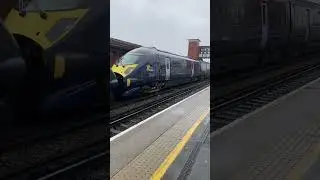 Class 395 Marc woods departs one drizzly afternoon #railway #railwaystation #train